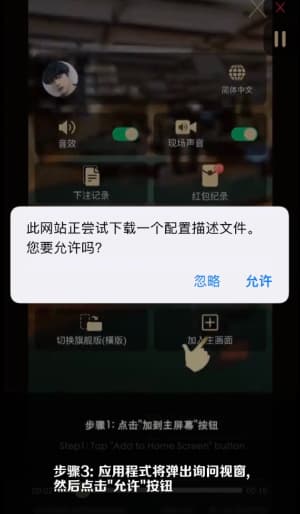 欧博iOS应用安装步骤与配置流程的可视化示意图3
