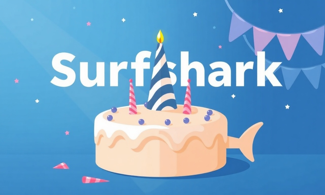 Surfshark八周年庆震撼福利：不限设备VPN仅需1.78美元/月！